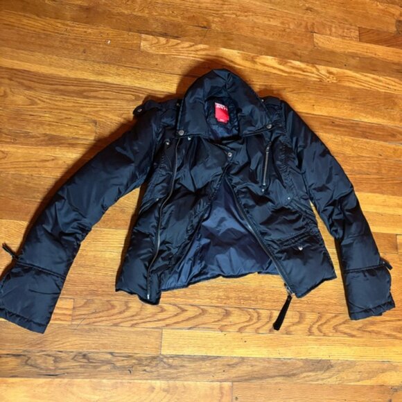 Vintage Miss Sixty black Bomber cut same as a perfecto - Picture 2 of 10